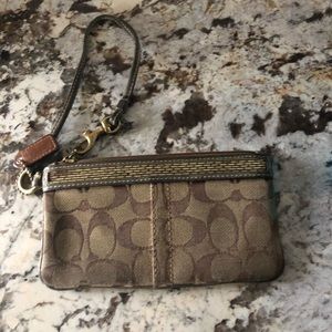 Coach wristlet